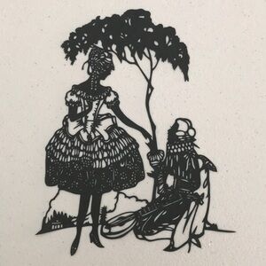 💖 Handmade PaperCut Silhouette Scherenschn…